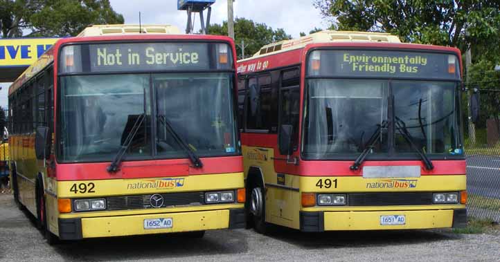 National Bus Mercedes O405 Custom 491 & 492